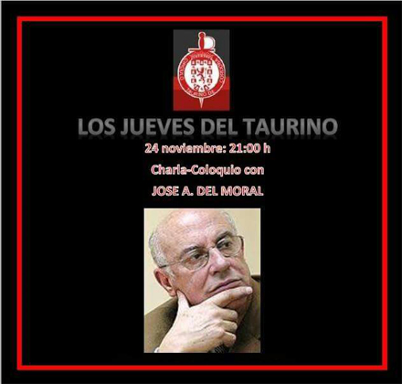 El esscritor José Antonio del Moral bilaketarekin bat datozen irudiak